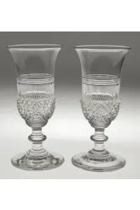 Antique champagne glasses