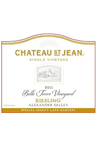 Belle Terre Vineyard Late Harvest Riesling 2011 - Chateau St. Jean