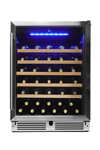 Danby 24″ Under Counter Wine Cooler in Stainless Steel