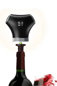 Generic - Smart Rechargeable Wine Bottle Stopper and Preserver with 2 Plugs