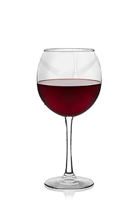 Libbey Vina Red Balloon Wine Glasses