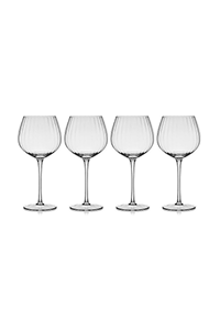 Mikasa Optic Set of 4 Red Wine Glasses, 19 Ounce