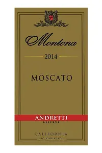 Montona Moscato 2014 - Andretti