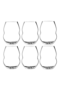 Riedel Swirl Stemless Red Wine Glass, Set of 6