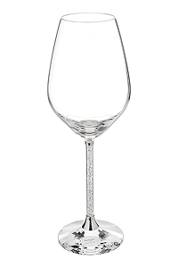 Swarovski Crystalline Red Wine Glasses, Set of 2, Clear