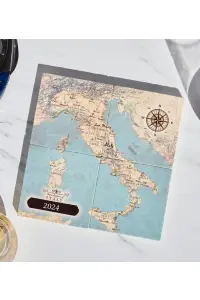 Wine Enthusiast - Personalized Italy Wine Valley Marble Coasters