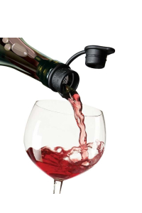 Haley's 5-in-1 Wine Aerator, Stopper, Pourer, Filter and Re-Corker
