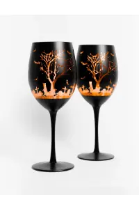 Halloween Wine Glasses