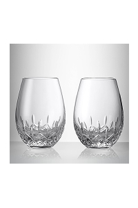 Waterford Giftology 40030536 Glass Set of 2, 22floz, Crystal, Lismore Nouveau Red Wine Set