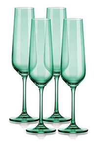 Champagne flute: Godinger Champagne Glasses (Set of 4)