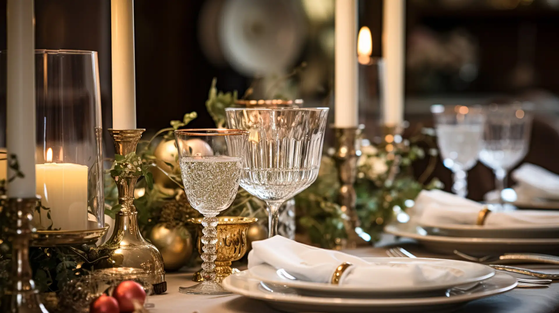 holiday wine glasses