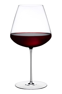 Nude Stem Zero Elegant Burgundy Wine Large Glasses