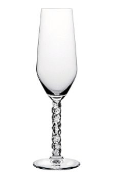 Orrefors Carat 8 oz. Champagne Flute, Set of 2