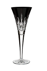 Waterford Crystal Lismore Black Flute, Set of 2