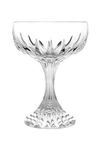 Baccarat Crystal Massena Champagne Coupe, Set of 2