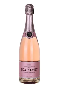 Calvet JC Calvet Crémant de Bordeaux Brut Rose 2022 – France