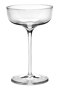 Champagne coupe glasses by Vincent Van Duysen