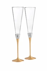 Vera Wang Gold Toasting Flute – Set of 2 