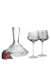 Lismore Arcus Entertaining Wine Decanter Set