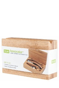 True Keepsake 2 Piece Bamboo Accessory Set