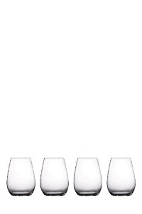 Waterford Marquis Moments Stemless Wine Glasses, Set of 4