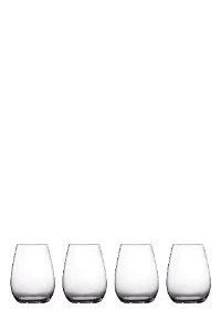 Waterford Marquis Moments Stemless Wine Glasses, Set of 4