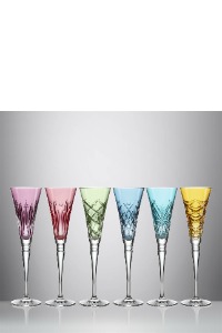 Waterford Winter Wonders Flutes, Set of 6 
