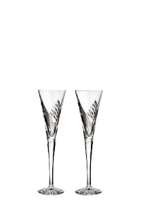 Waterford Wishes Beginnings Toasting Flute, Set of 2 