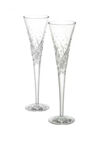 waterford wishes "happy celebrations" toasting flute