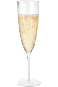 Lillian Tablesettings – Disposable Champagne Flutes, Set of 96