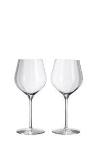 Waterford Elegance Optic Big Red Wine Glasses (Set of 2) (22 oz – 9.8 inches)
